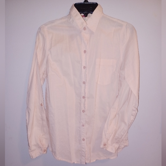 Forever 21 Tops - Forever 21 Pale Pink Button Down Shirt
